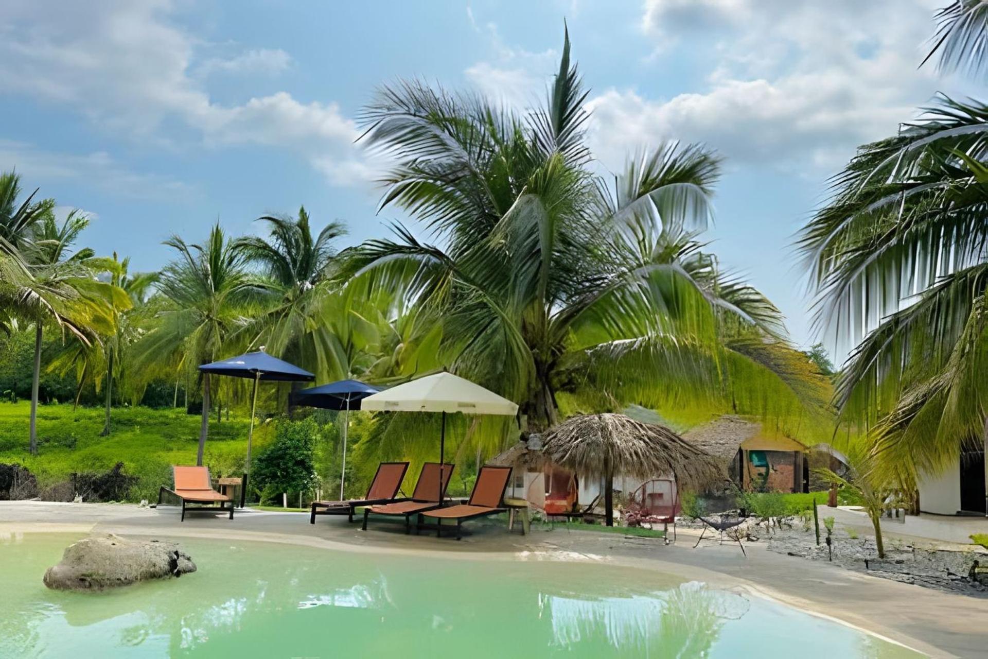 Casa Las Palmas Playa La Saladita Zihuatanejo Buitenkant foto