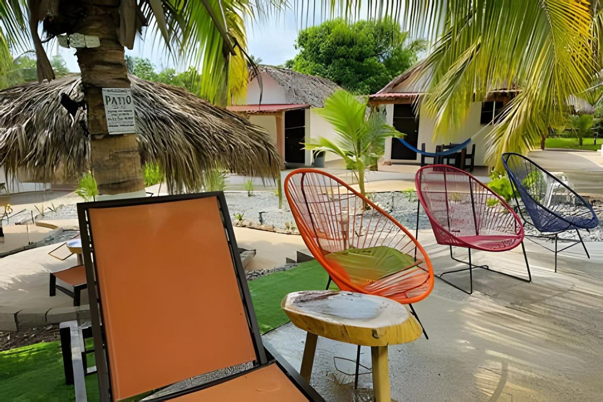 Casa Las Palmas Playa La Saladita Zihuatanejo Buitenkant foto