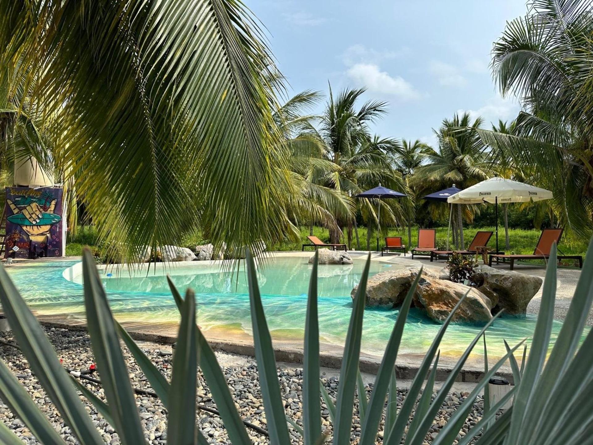 Casa Las Palmas Playa La Saladita Zihuatanejo Buitenkant foto