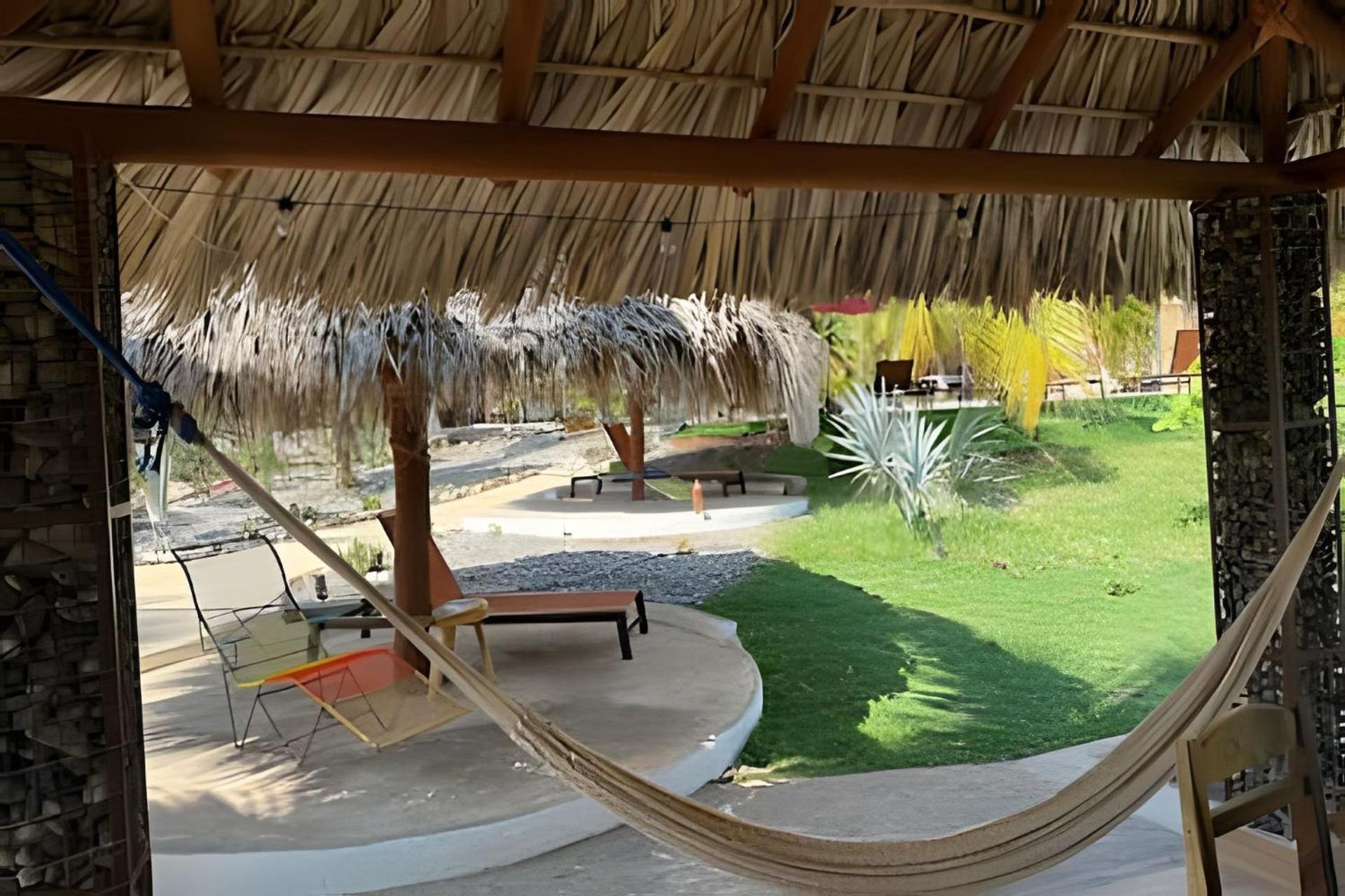Casa Las Palmas Playa La Saladita Zihuatanejo Buitenkant foto