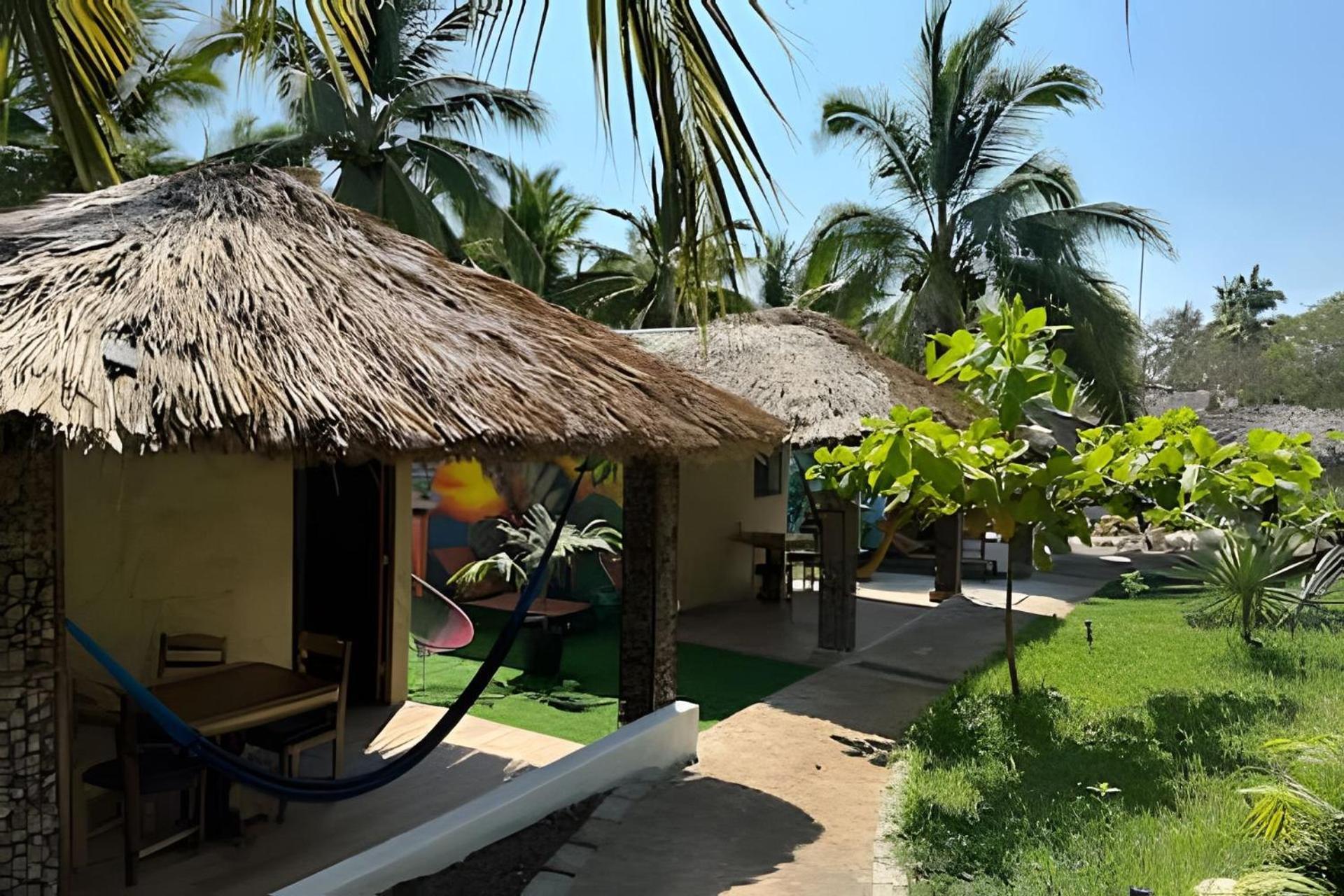 Casa Las Palmas Playa La Saladita Zihuatanejo Buitenkant foto