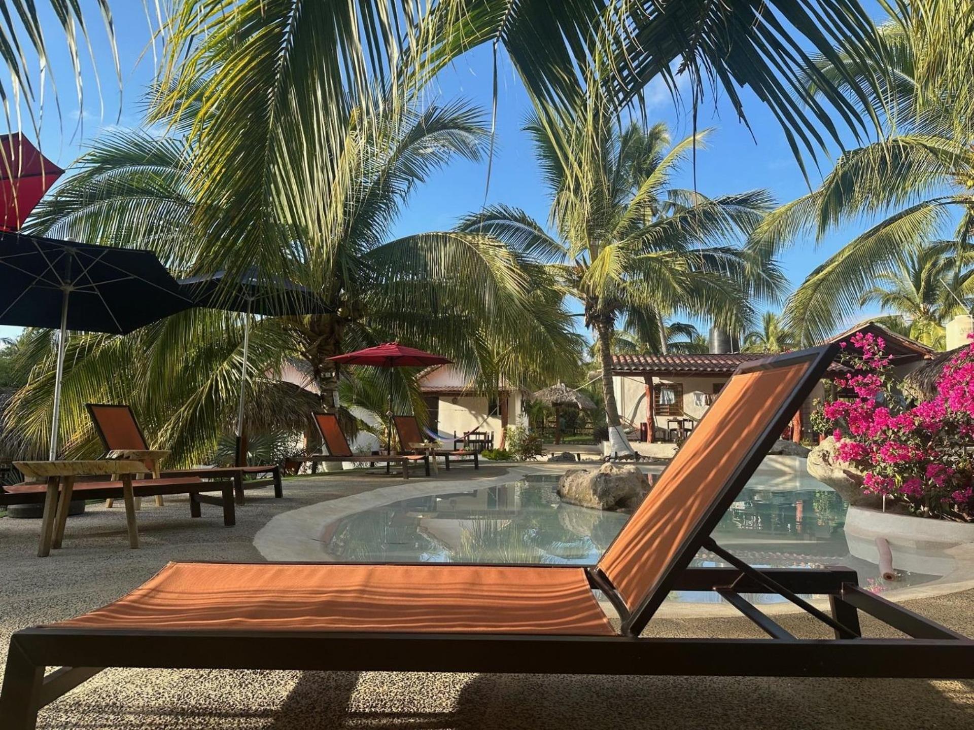 Casa Las Palmas Playa La Saladita Zihuatanejo Buitenkant foto